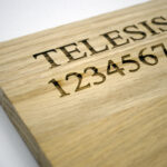 CO2 Laser Marked Wood